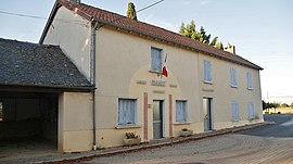 The town hall in Saint-Cirgue