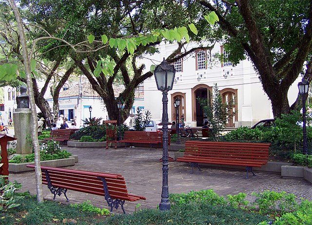 Praça no centro