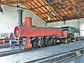 411.019 bei der Aufarbeitung im Eisenbahnmuseum