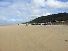 4WDs at Fraser Island beach, Australia 4WDsFraserIsland.jpg