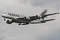 Airbus A380-861 at London Heathrow