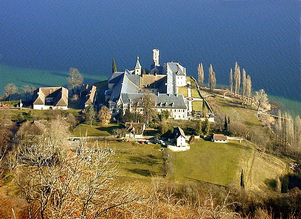 Hautecombe Abbey, where many of the dukes are buried