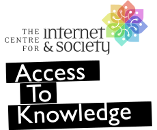 Access To Knowledge, The Centre for Internet Society logo.svg