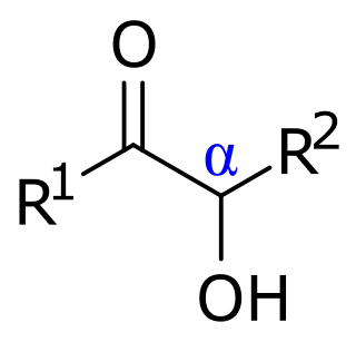 <span class="mw-page-title-main">Acyloin</span> Organic compounds of the form –C(=O)C(OH)–