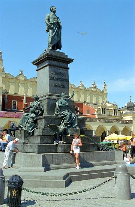 Adam Mickiewicz Monument, Kraków