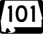 Маркер State Route 101