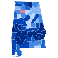 Ergebnisse der Präsidentschaftswahlen in Alabama 1904.svg