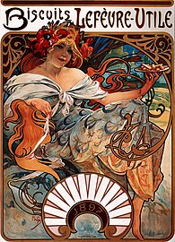 Alfons Mucha - 1896 - Biscuits Lefevre-Utile.jpg