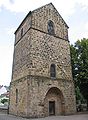 Der Alte Turm in Dudweiler. Das älteste Gebäude des Ortes