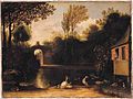 A Garden Scene with Waterfowl by Anthonie van Borssom