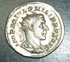 Antoninian des Philippus Arabs