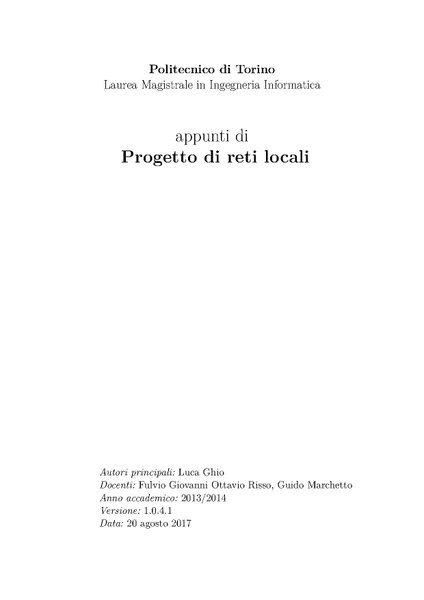 File:Appunti di Progetto di reti locali.pdf