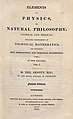 Elements of physics, 1829
