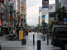 Asahikawa city Heiwa street shopping park.jpg