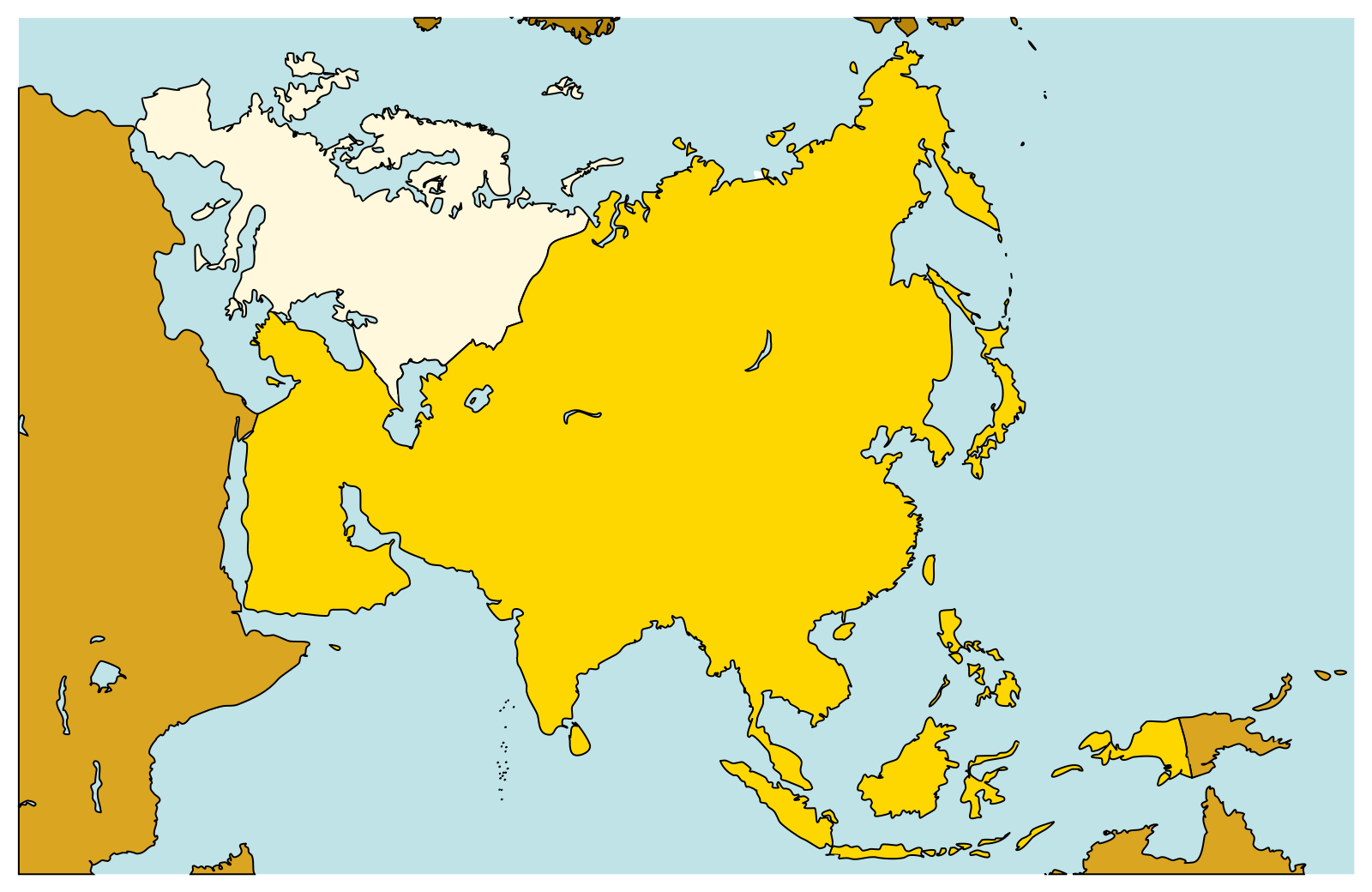 Asia continent. Азиатский Континент на карте. Азия материк. Азия материк желтый. Азия Континент для детей на белом фоне.