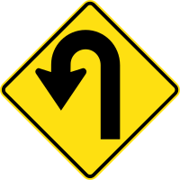 Australia road sign W1-7-L.svg