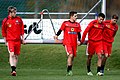 * Nomination Kevin Friesenbichler, Nikola Dovedan, Alessandro Schöpf and Andreas Gruber (from left) carrying a football goal. --Steindy 00:22, 9 January 2022 (UTC) * Promotion  Support Good quality. --Sandro Halank 19:03, 11 January 2022 (UTC)