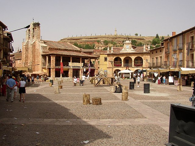 A plaza mayor