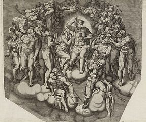 ミケランジェロによる『最後の審判』1562年