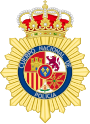 Distintivo del Corpo di Polizia Nazionale di Spagna.svg