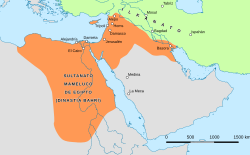 Bahri Dynasty 1250 - 1382 (AD)-es.svg