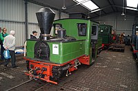 Baldwin Locomotive Works Péchot-Bourdon from Dresden in the Frankfurt Feldbahnmuseum 01.jpg