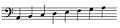 Bass Clef Notes 1