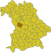 ვაისენბურგ-გუნცენჰაუზენის რაიონი რუკაზე