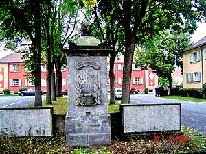 Kriegerdenkmal in der Altstadt (August Babel-Platz)