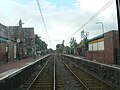 The view from the front of Metrocar No. 4089 as it enters Platform 1 10 October 2005