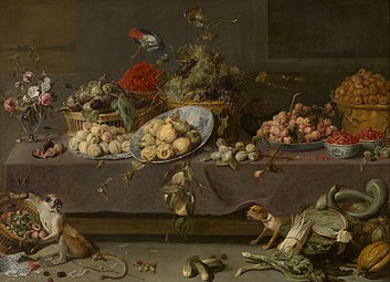 Fleurs et Fruits, 1630-1640, Musée royal des beaux-arts d'Anvers