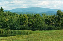 Blue Knob Mountain in the Quaker Valley of Pennsylvania Blue Knob mountain from the Quaker Valley of Pennsylvania.jpg