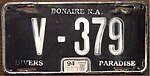 Bonaire 1994 truck license plate - Flickr - woody1778a.jpg