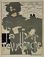 Poster for the review Blanche, Metropolitan Museum also published in Les Maîtres de l'Affiche