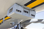 Caméras de surveillance du ravitaillement sur boom et caméras panoramiques (A39-002, KC-30A de la RAAF, en 2013).