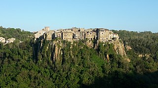 <span class="mw-page-title-main">Calcata</span> Comune in Lazio, Italy