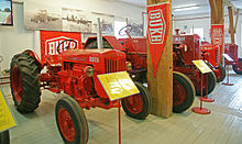 Bukh tracktors at the Danmarks Traktormuseum. Bukh tractors.jpg