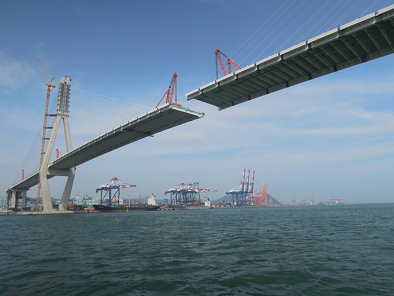 File:Bukhang bridge under construction down view.JPG