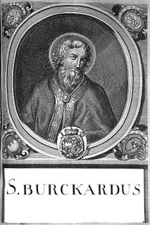 Burchard of Würzburg Bishop of Würzburg