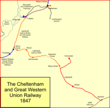 Cheltenham and Great Western Union Railway Wikipedia