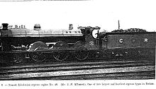 Locomotive no. 49 in 1903 Caledonian Express engine no 49.jpg