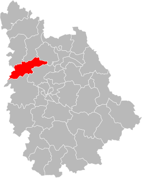 Cantonul Mirebeau