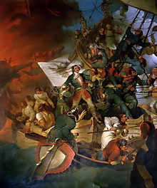 Capture of Azov 1696, painting by Robert Ker Porter. Capture of Azov 1696.png