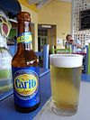 Bottle of Carib