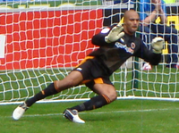 Ikeme playing for Wolverhampton Wanderers in 2012 Carl Ikeme 1.png