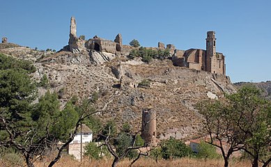 Castle of Castelló de Farfanya, in Castelló de Farfanya (provincia de Lleida).