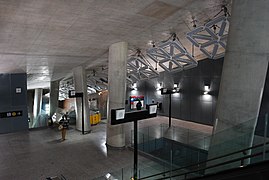 Wide and spacious at Pioneer Village station.