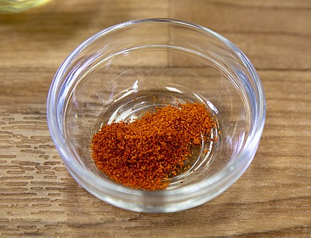Powdered cayenne pepper