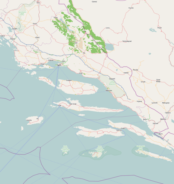 File:Central Dalmatia location map.png