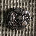 Chalkis - 480-445 BC - silver didrachm - eagle - four-spoked wheel - London BM 1919-1120-63